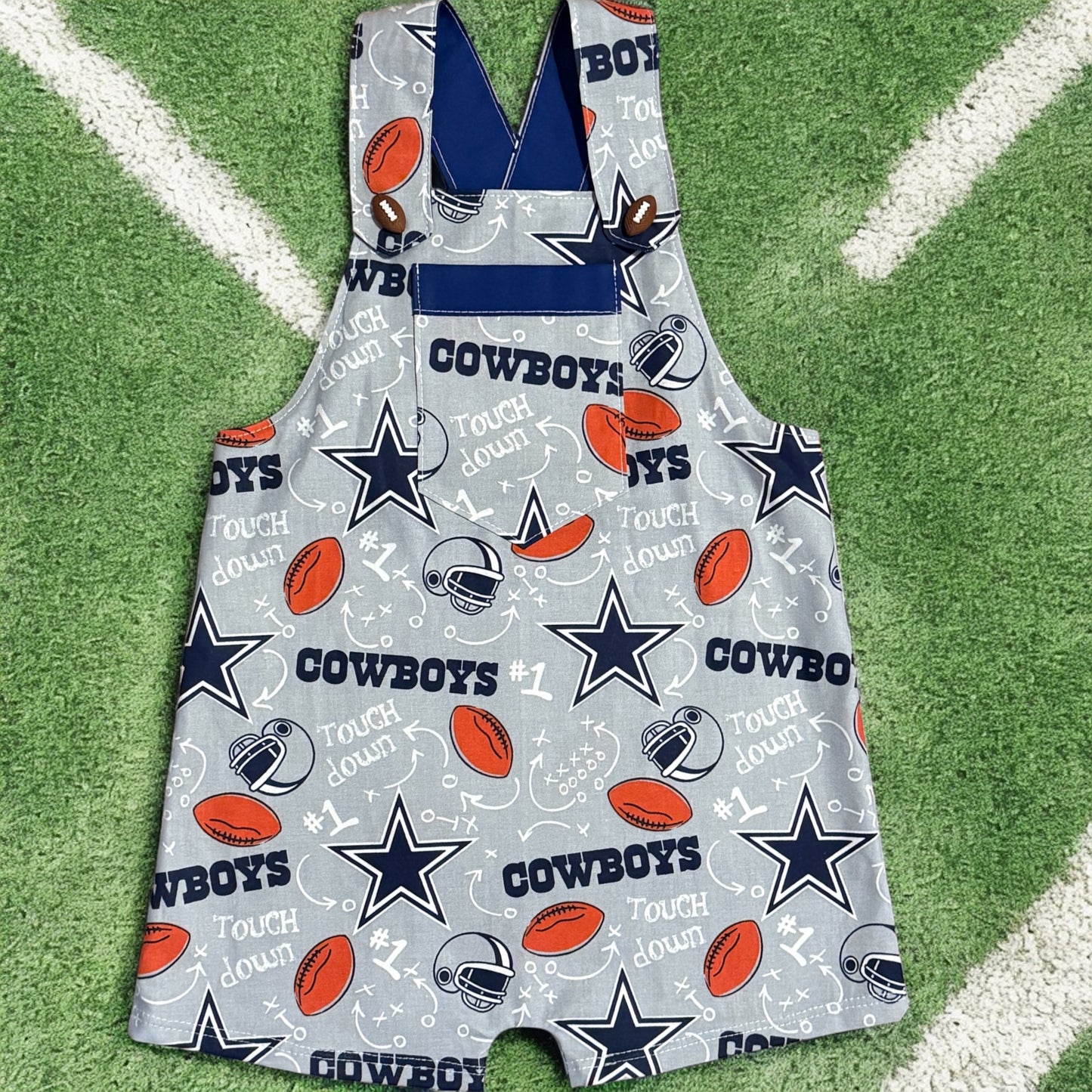 Star cowboy Short Overalls Size 2T/3T