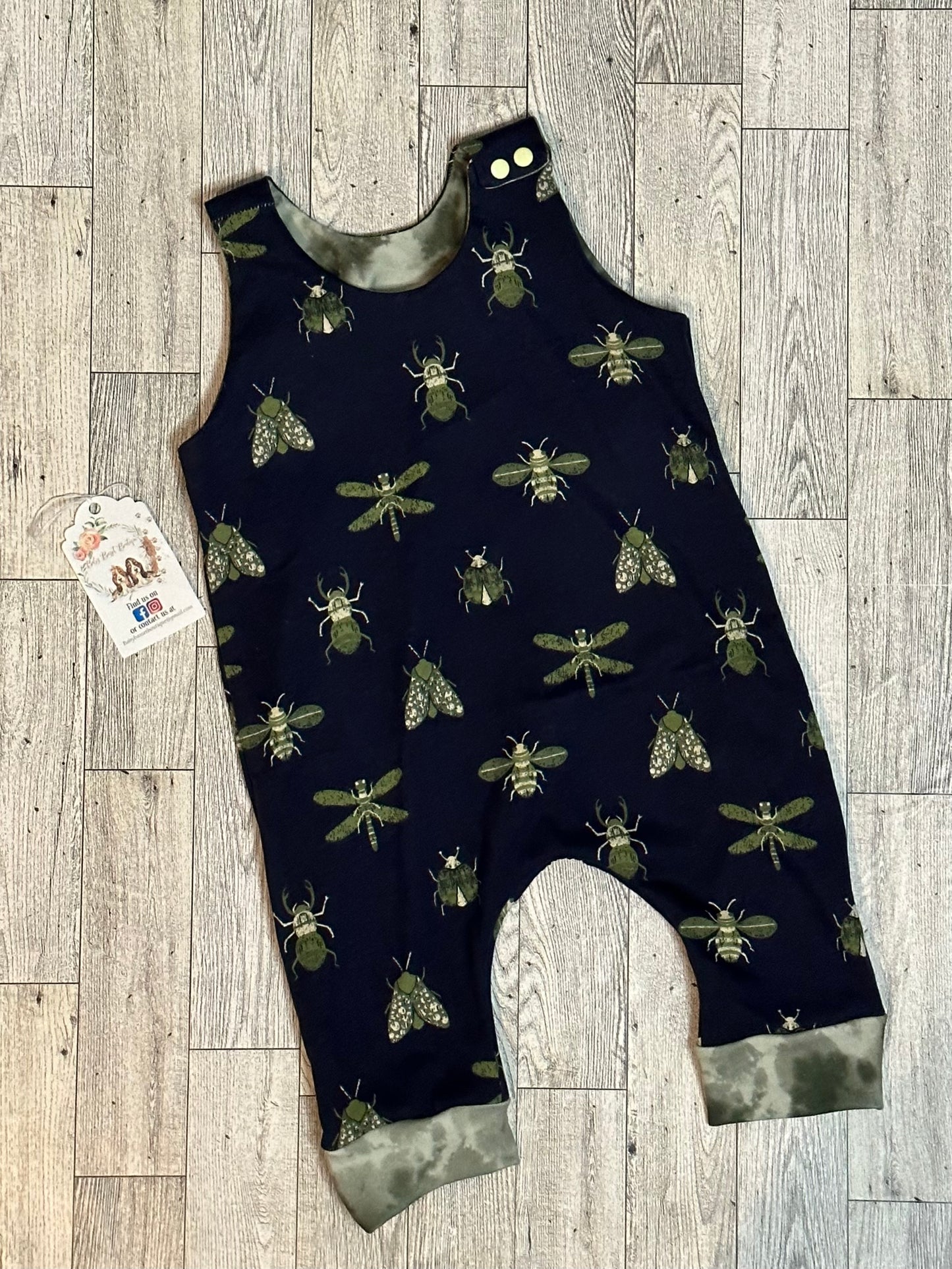 Bug Tank Romper Size 3/6m