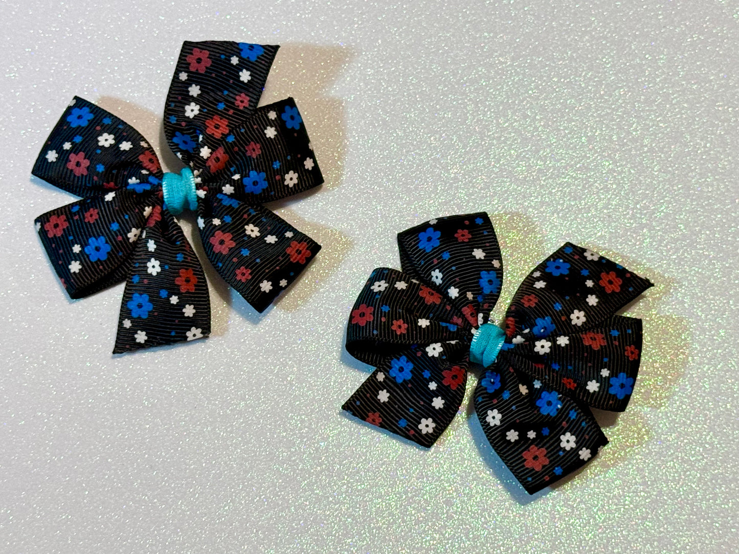 Flower Piggy Bows