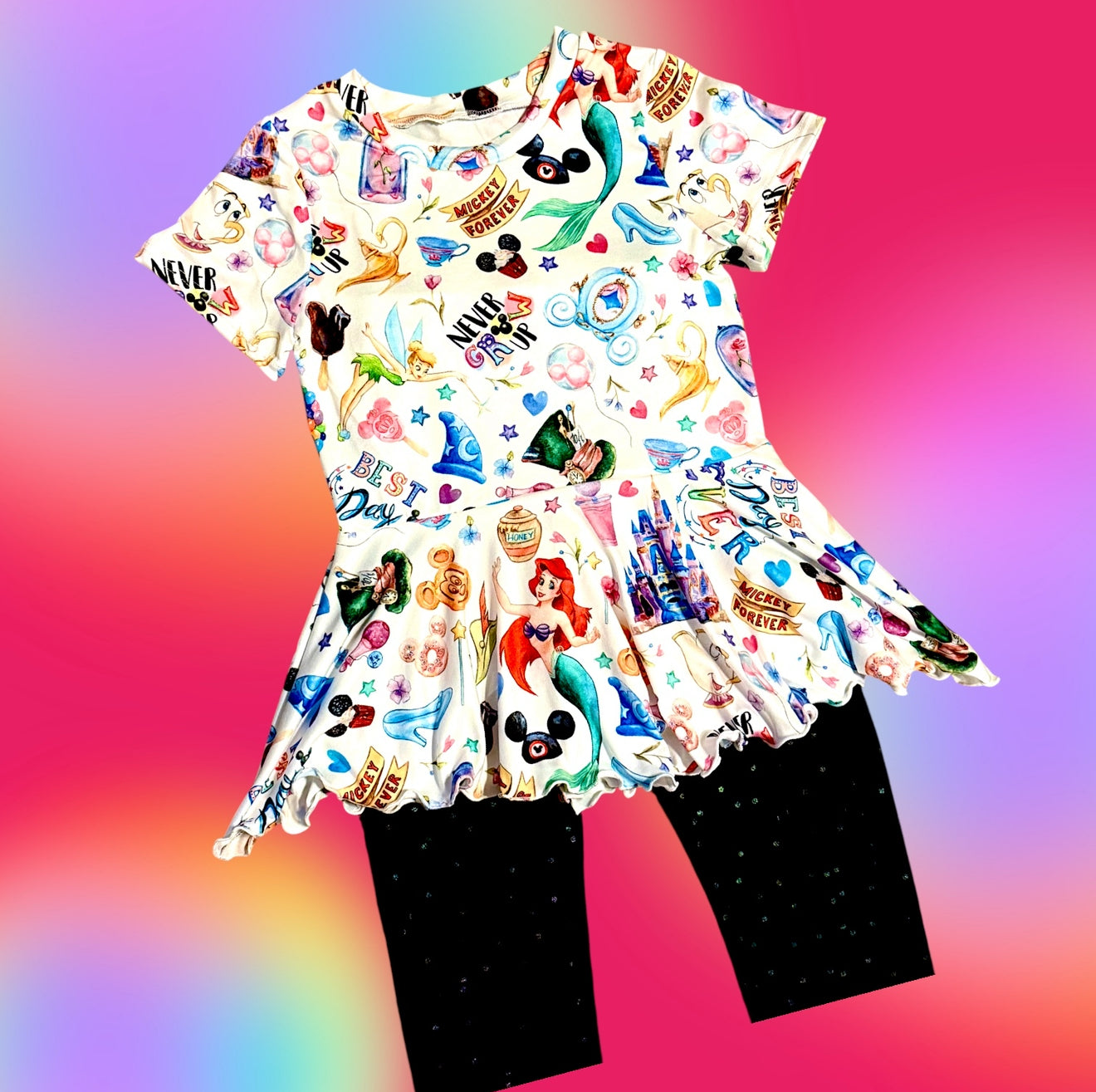 Magical Peplum Top Size 8/9y (top only)
