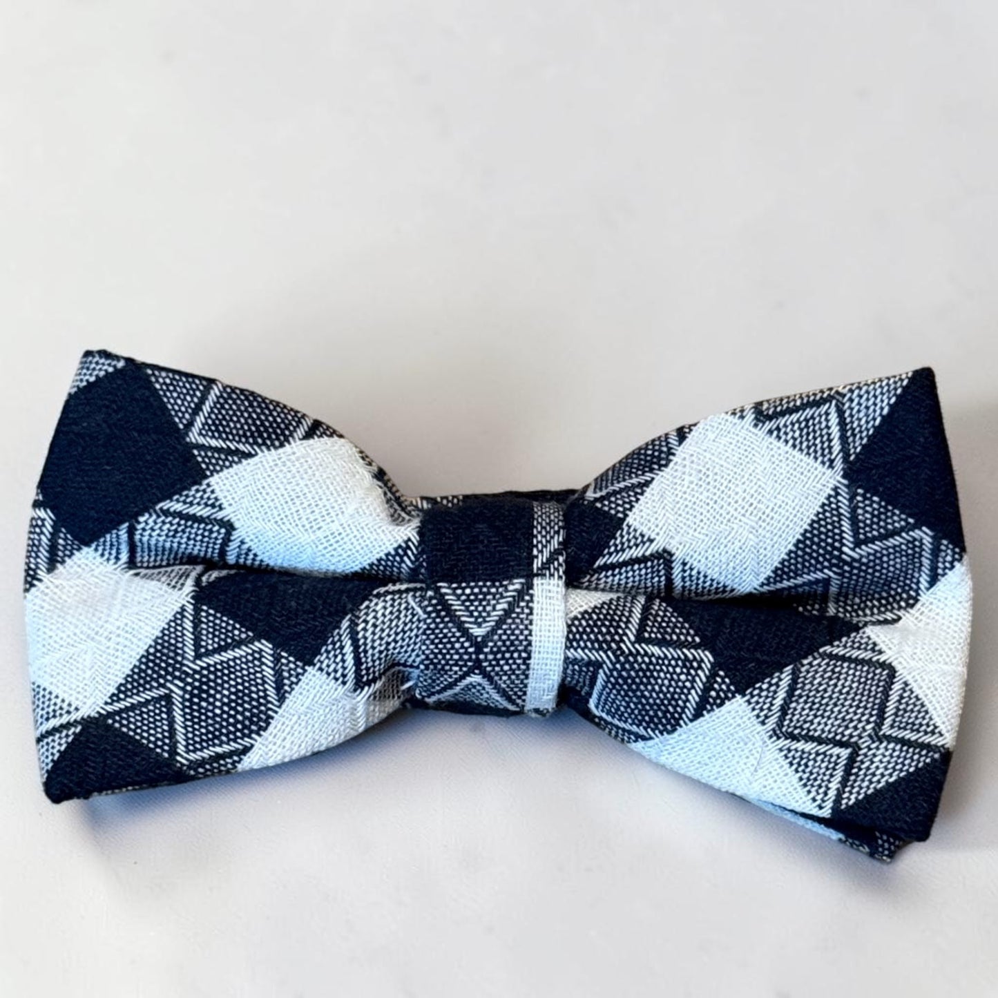Black and white Bow tie