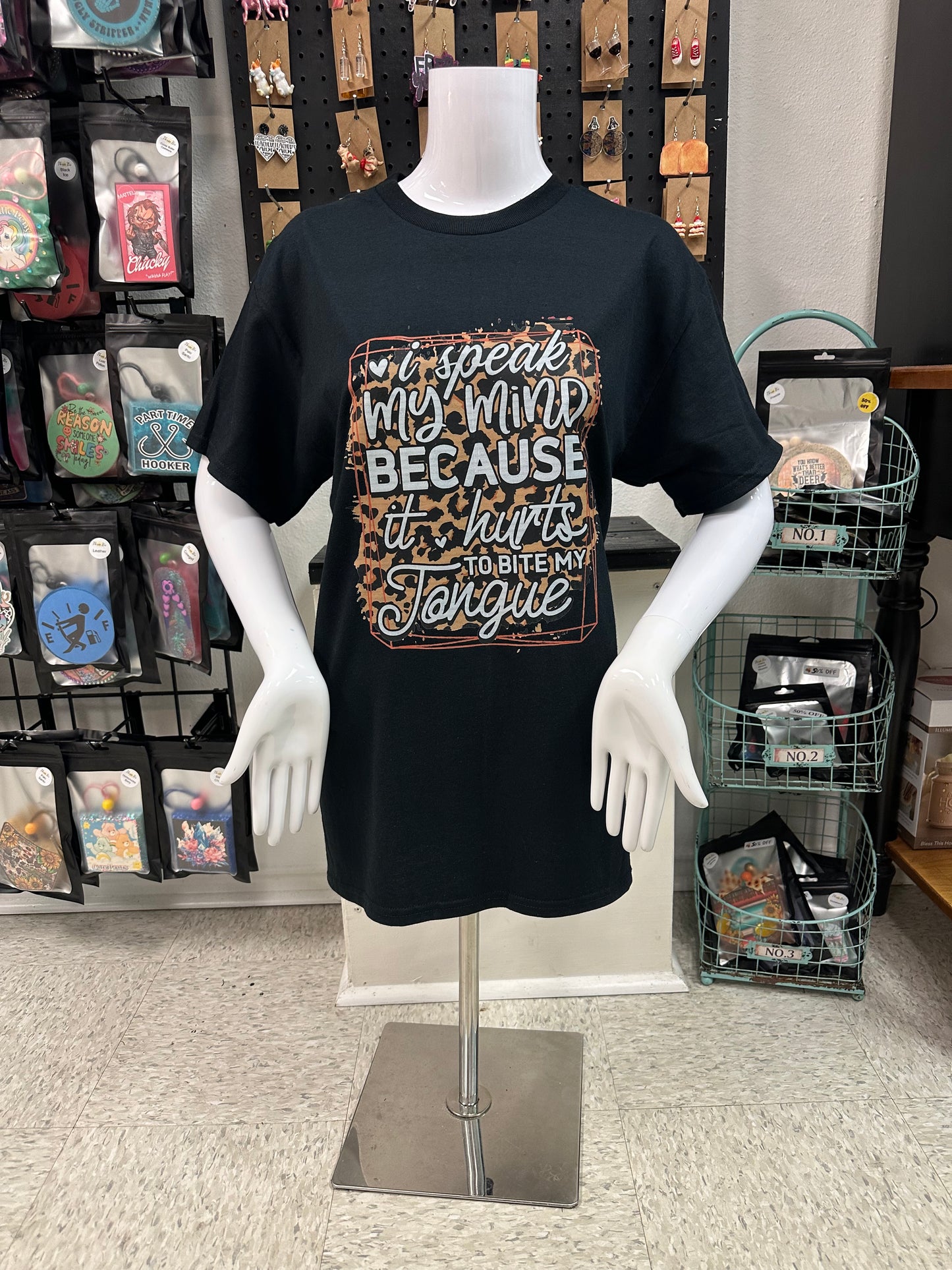 I Speak My Mind Adult T-Shirt