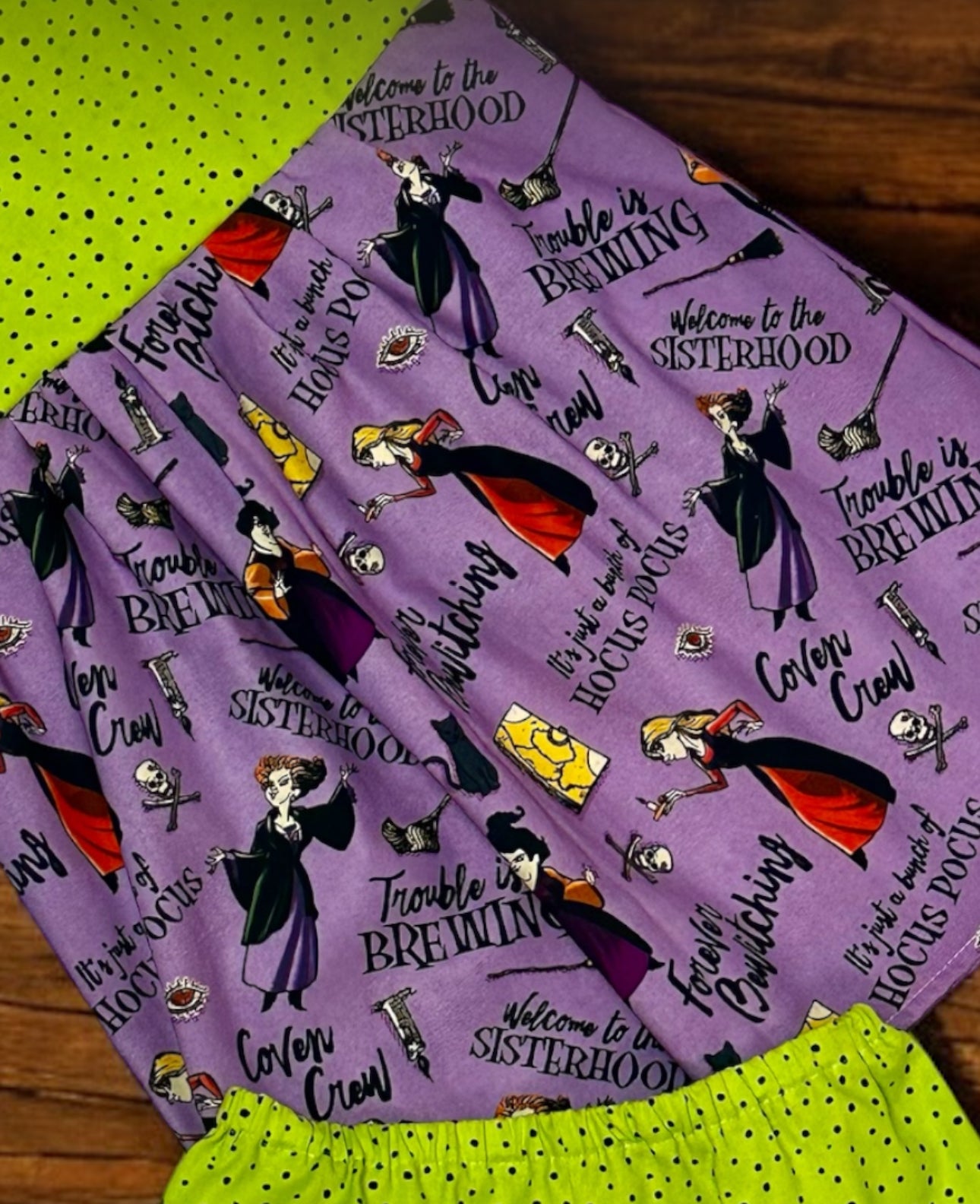 Witch Sister 2 Piece Set Size 8/9y