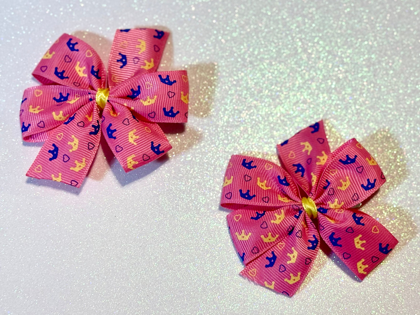 Pink Piggy Bows