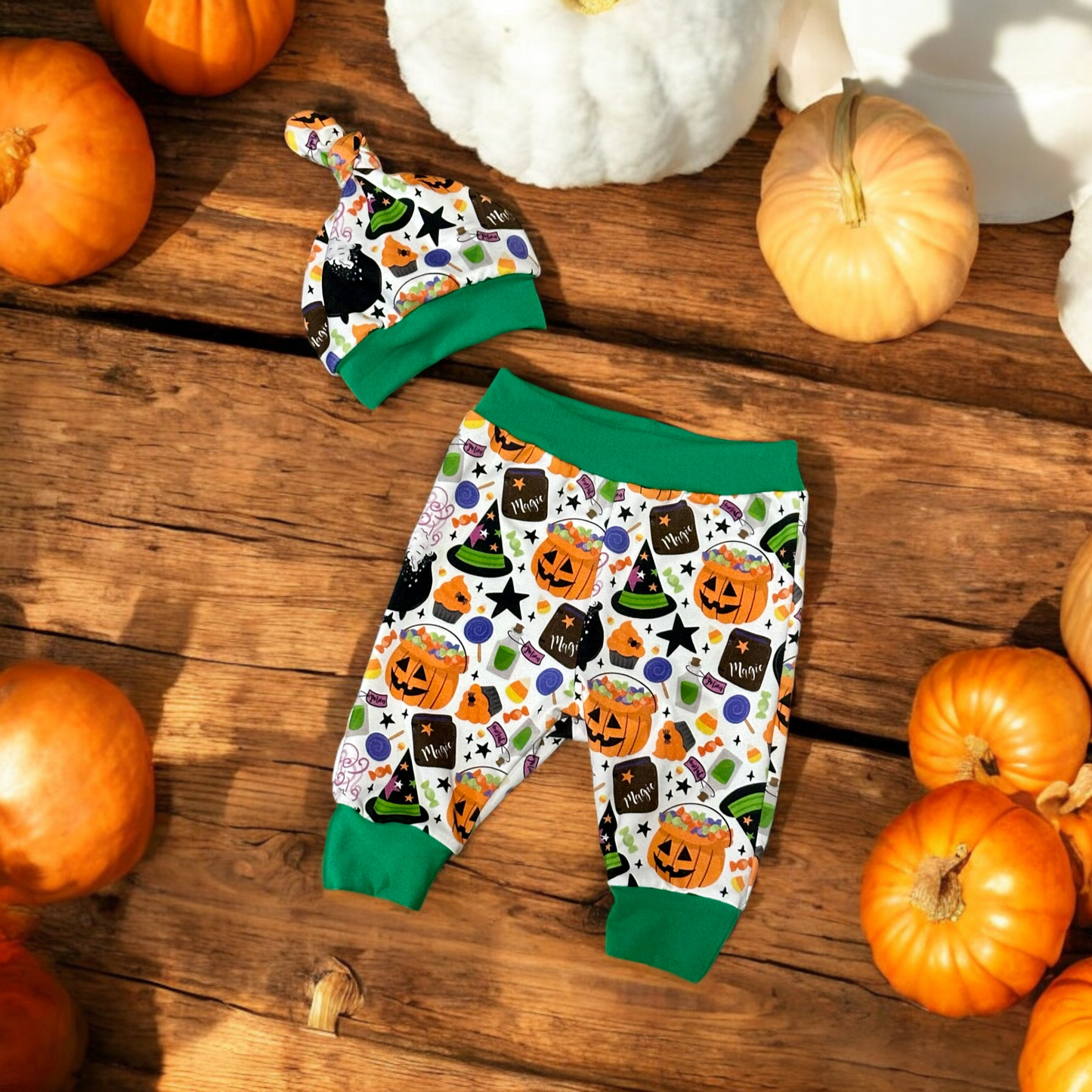 Trick or Treat Baby Hat and Pants Set Size 0/3m