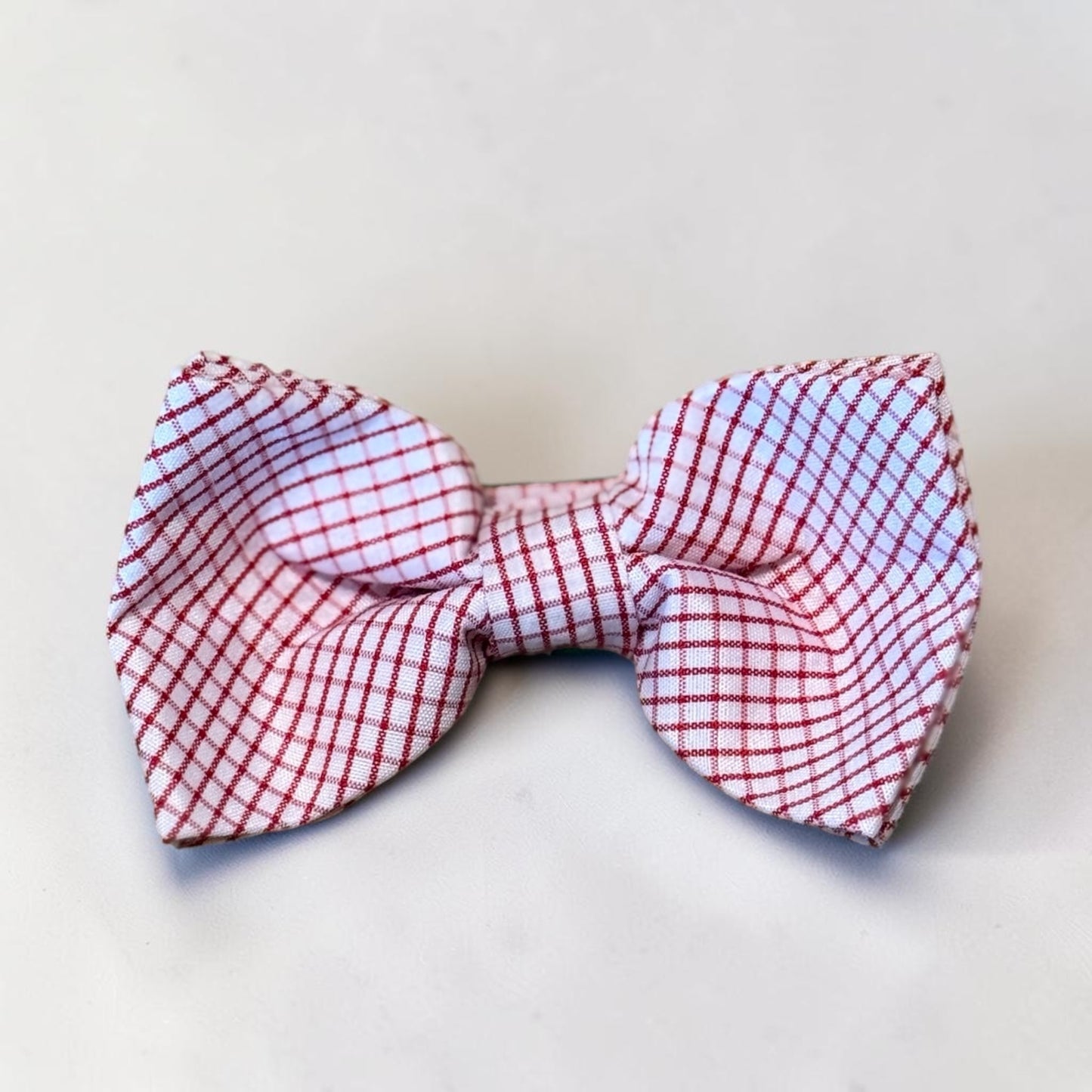 Red and White Bow tie