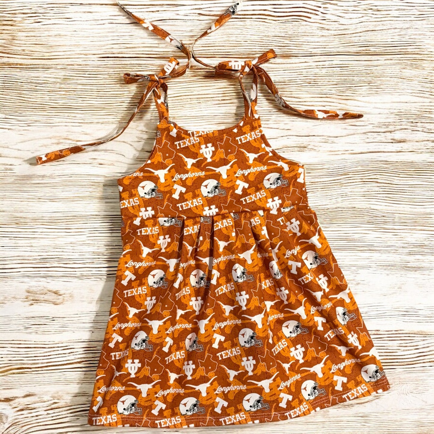 Texas Tie Dress Size 2T/3T