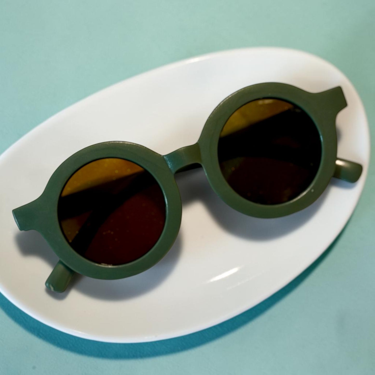 Green Round Children’s Sunglasses