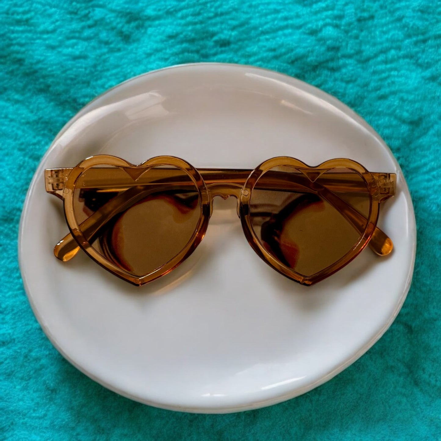 Brown Heart Children’s Sunglasses