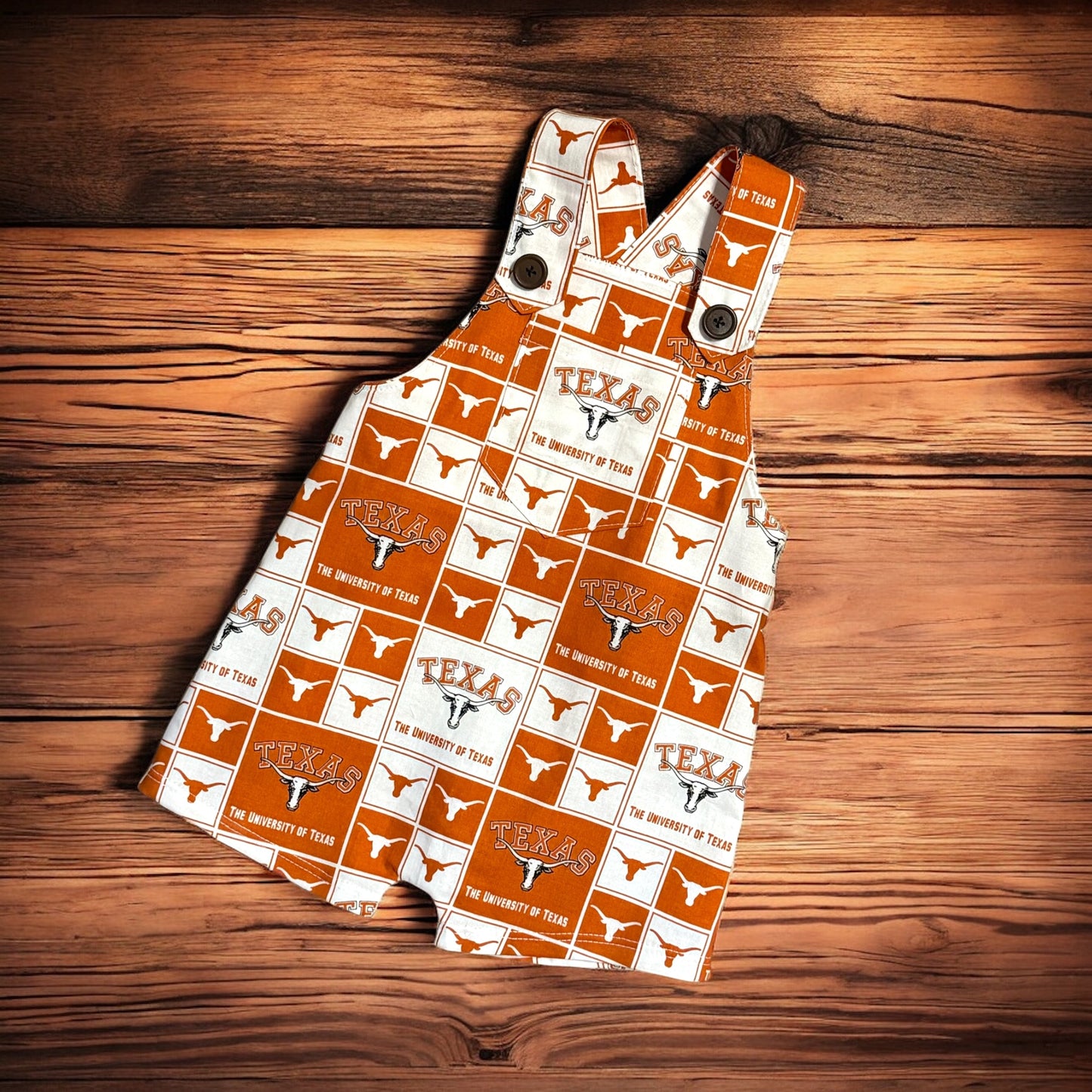 Longhorns Overall Shorts Size 9/12m