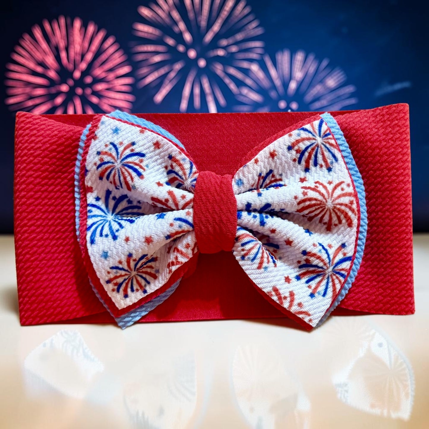 Firework Headband bow