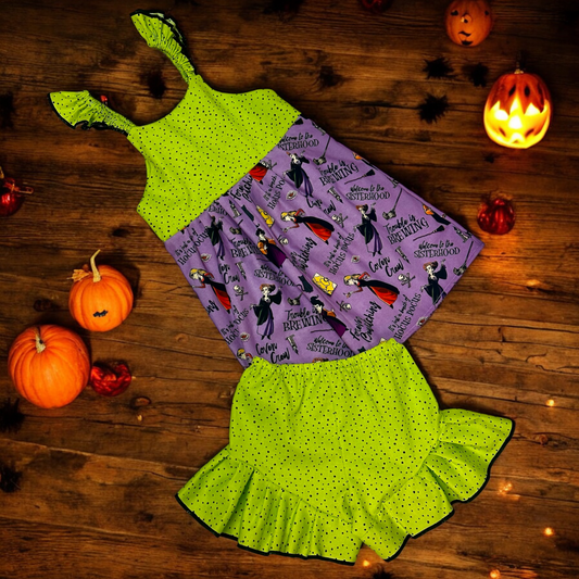 Witch Sister 2 Piece Set Size 8/9y