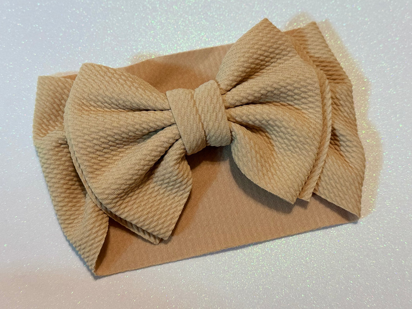 Khaki Headband bow