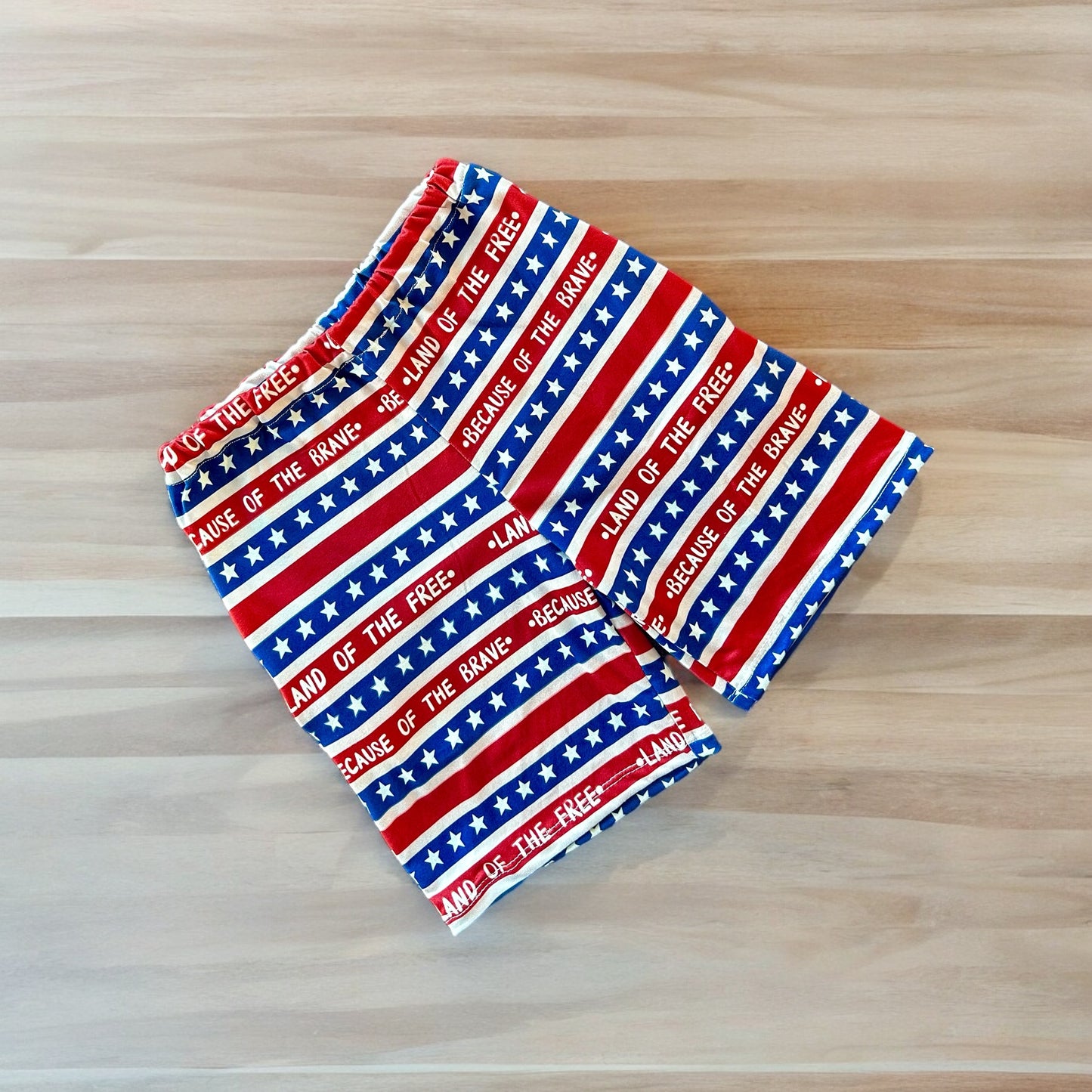 Patriotic Pocket Shorts Size 4/5
