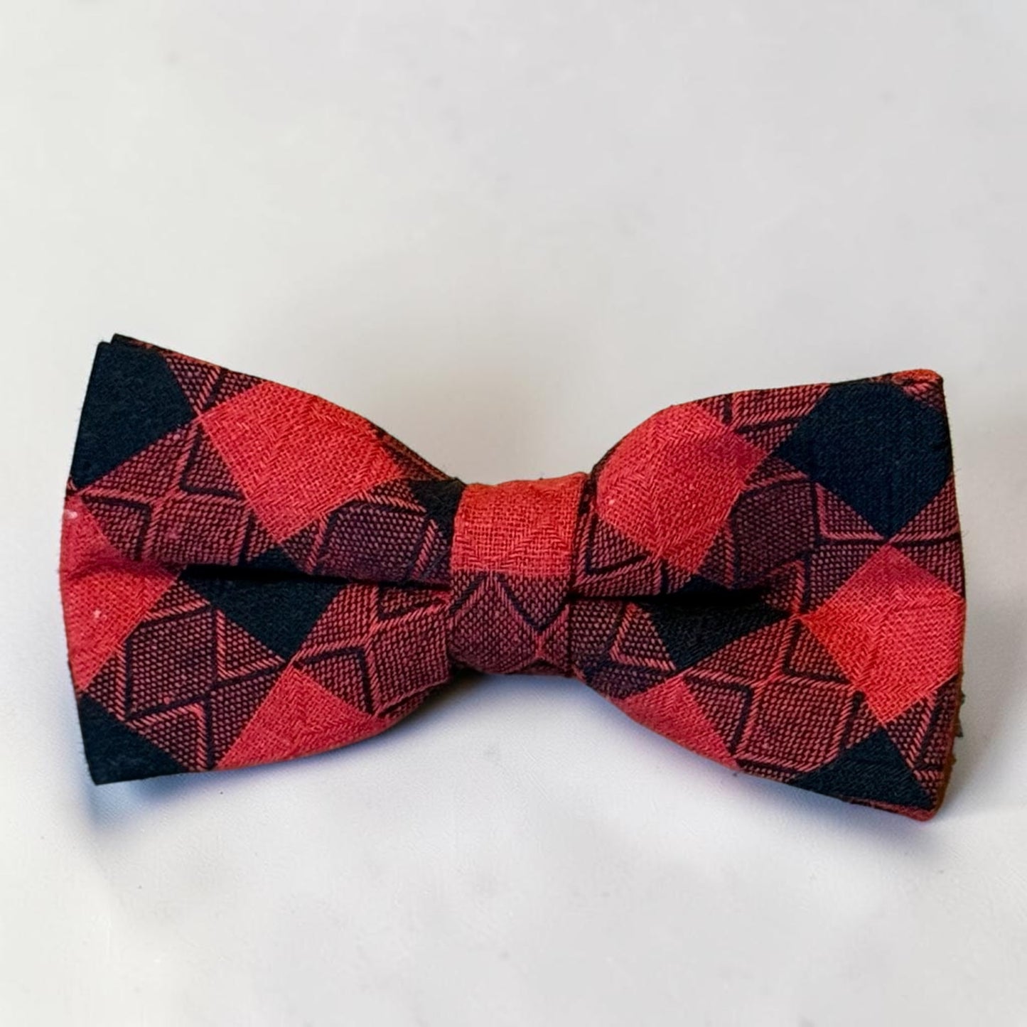 Red and black Bow tie