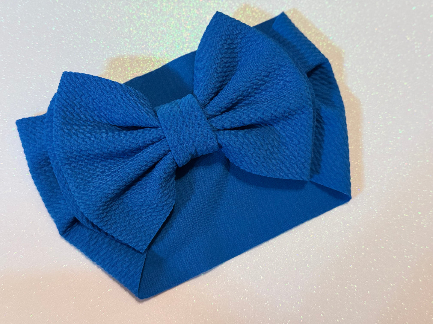 Blue Headband bow