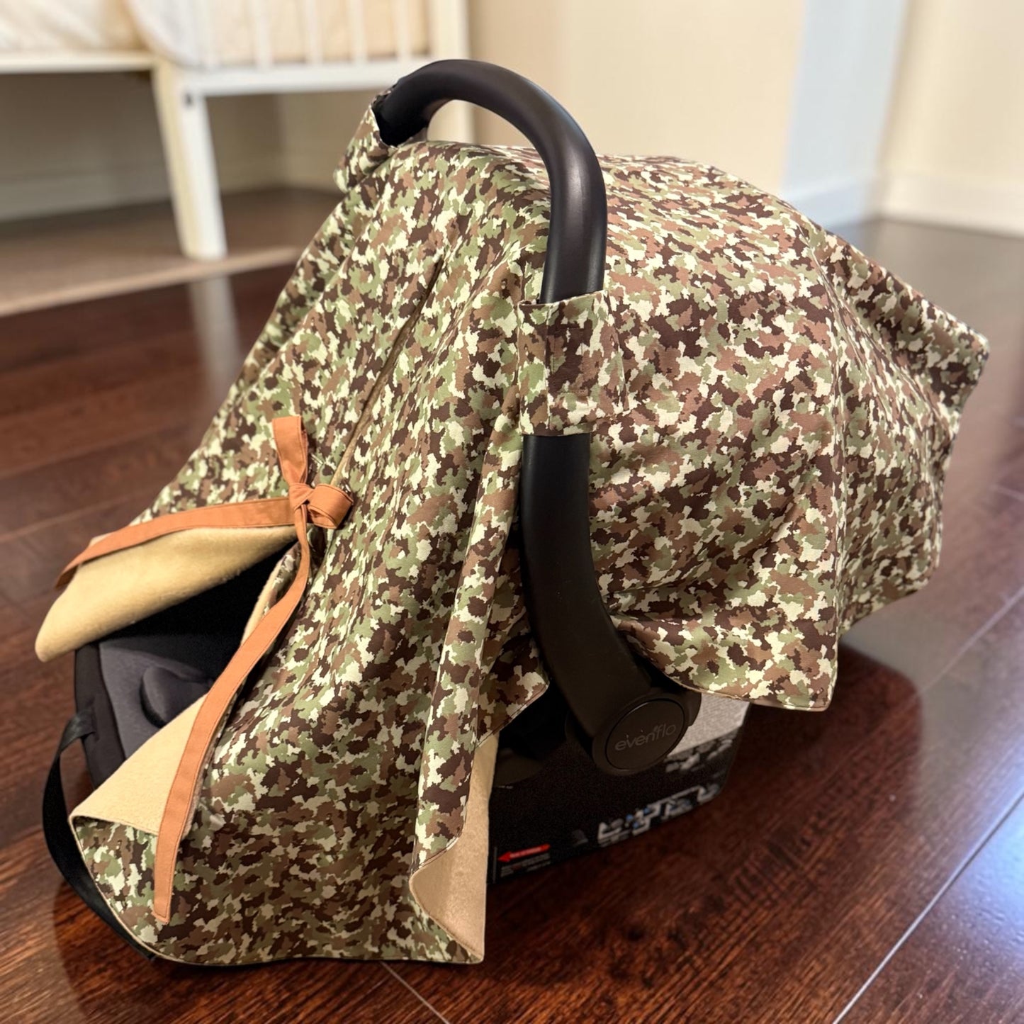 Handmade Camo Car Seat Cover