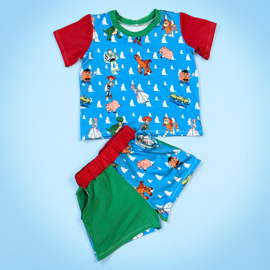 Toys Color Block Pocket Lounge set  Size 4/5