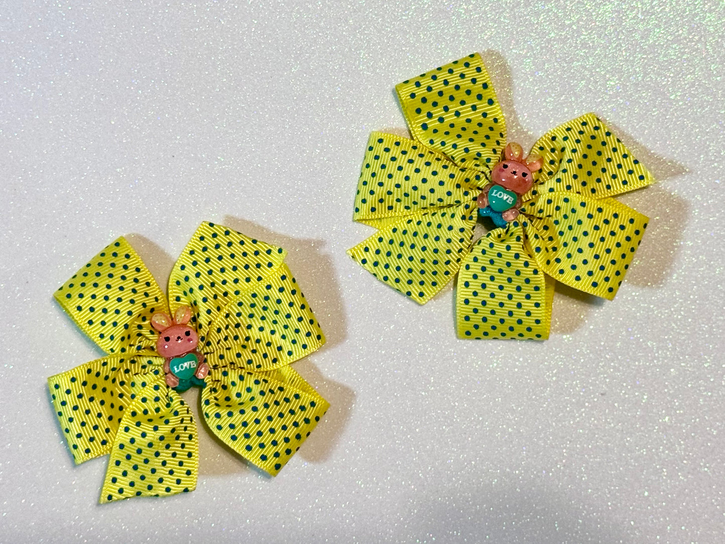 Bunny charm Piggy Bows