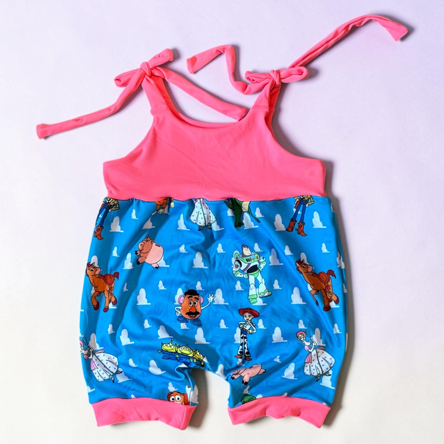 Toy Tie bubble Romper size 18/24m