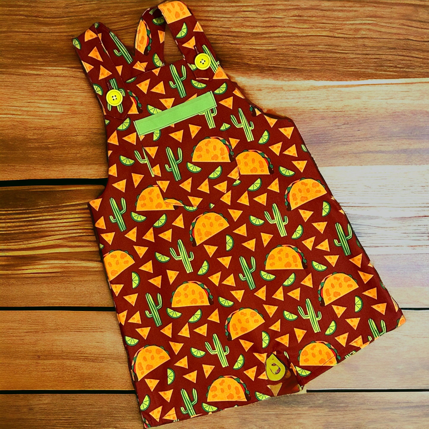 Taco Overall Shorts Size 4T/5T