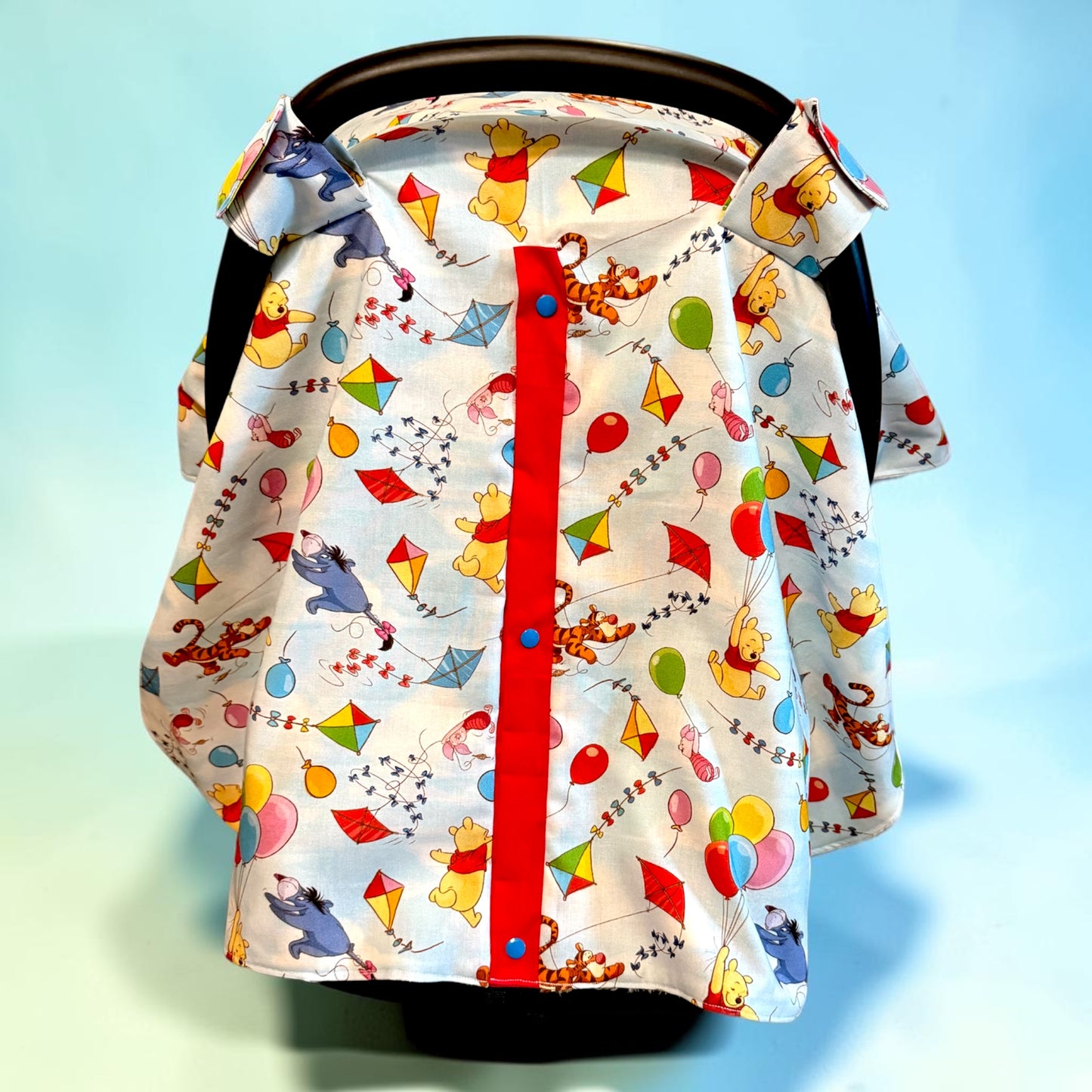 Handmade Bear and Friends Car Seat Cover