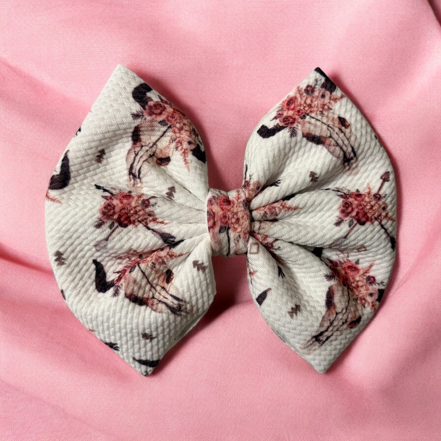 Western Liverpool Fabric Bow