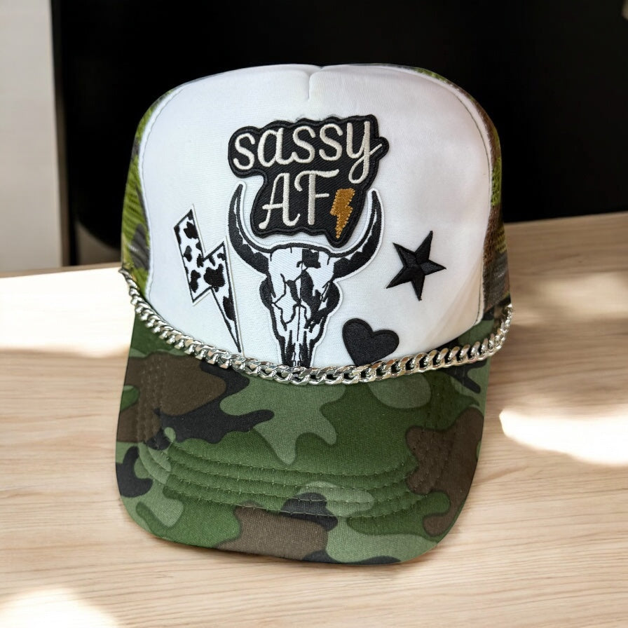 Sassy Patch Trucker Cap