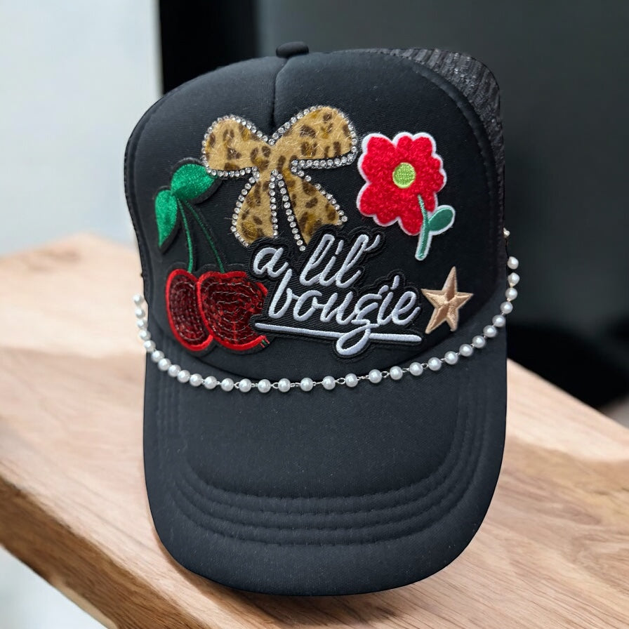 A lil bougie Patch Trucker Cap