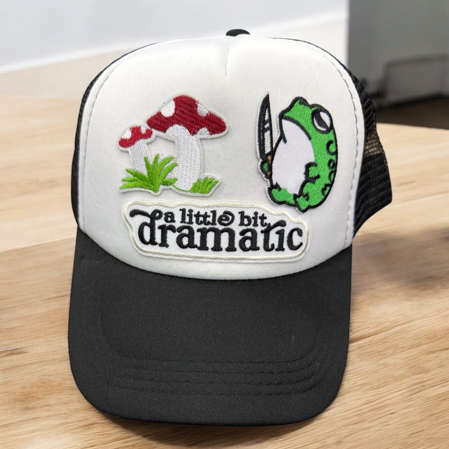 A little bit dramatic Patch Trucker Cap