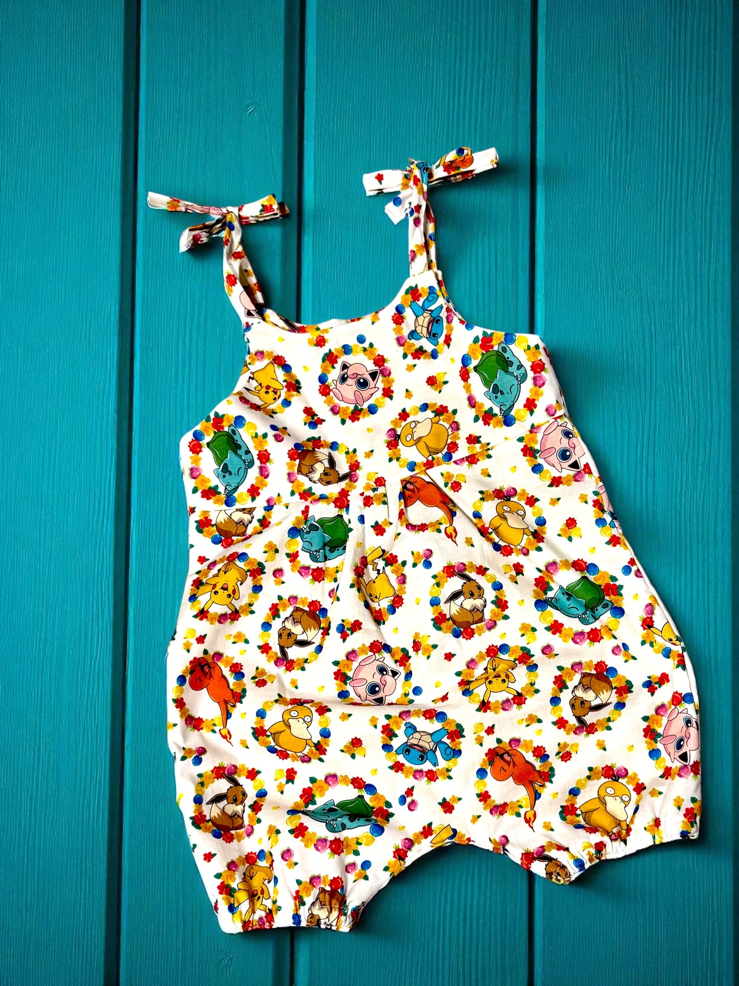 Poke Friends Tie Romper size 2T/3T