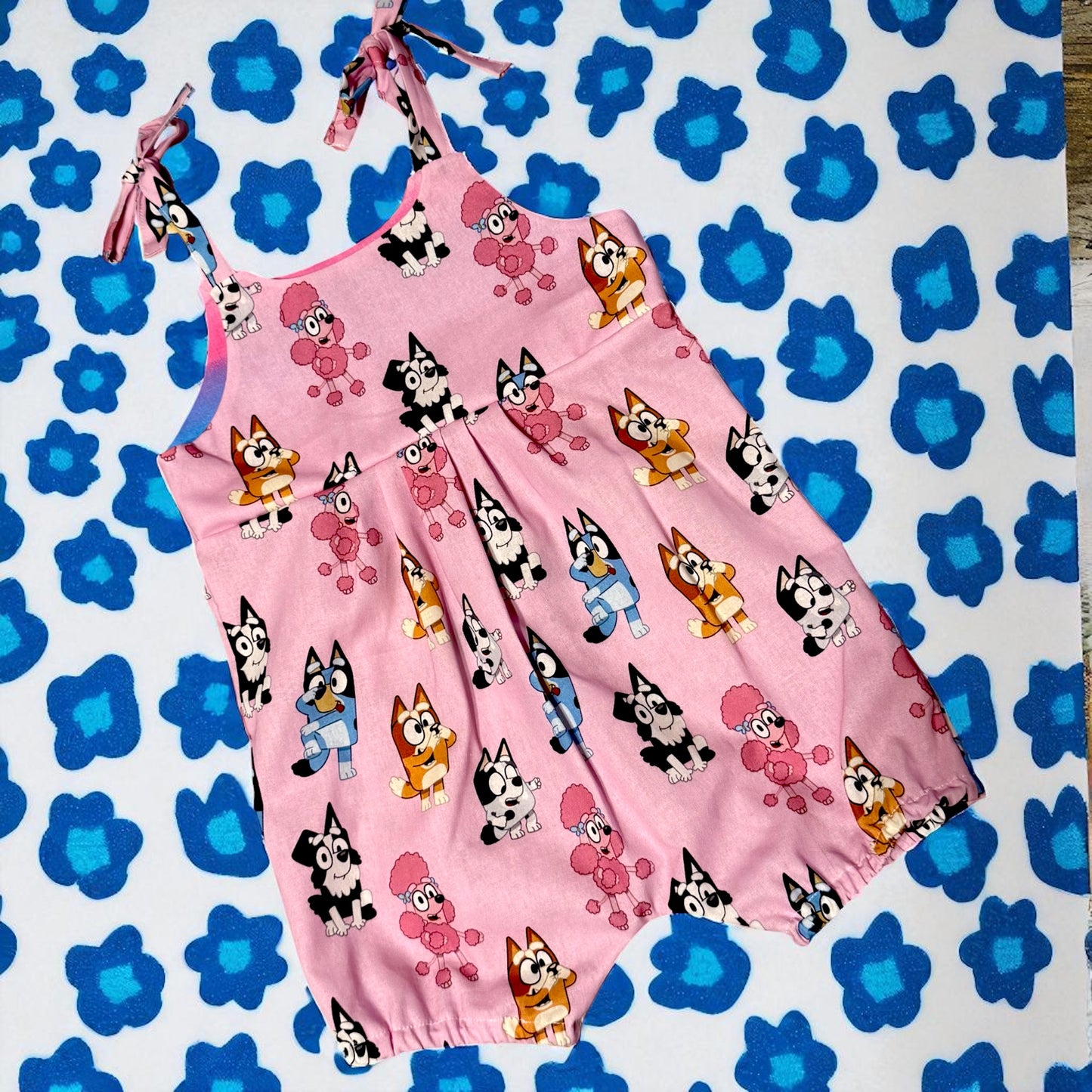 Puppy Friends Tie Romper size 18/24m