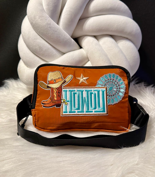 Howdy Patch Crossbody/Fanny Pack