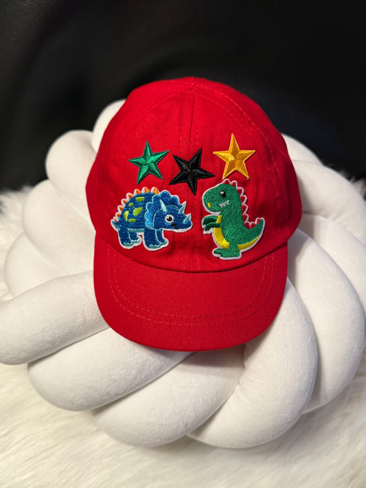 Red Infant Patch Hat