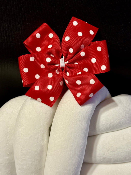 Red Lg Bow